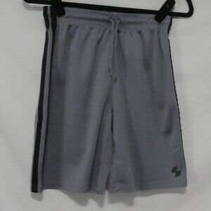 PLACE SPORT | Youth XL 14 | Sporty Grey Shorts with Side Stripe
